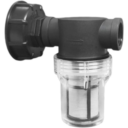 Hane Tilslutning 1000 L Tank, Haveslangekobling til Regnvand