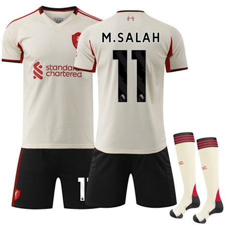 Het 2025-2026 Liverpool Bortatröja Vuxen Nr 11 Salah