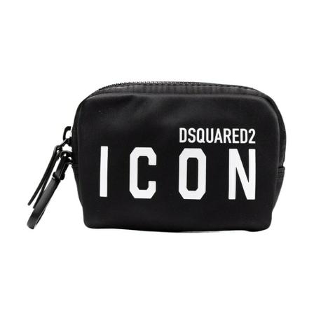 Dsquared2 Bags Sort, Dame Clutch, Størrelse: ONE Size