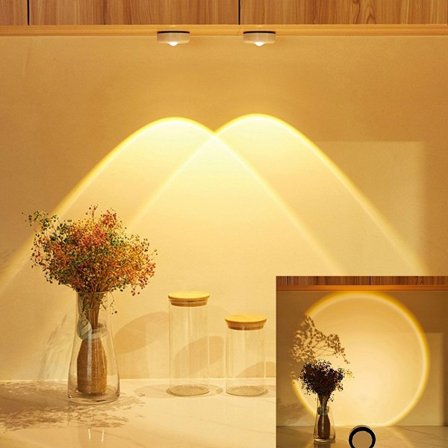 Trådlös garderobsbelysning Köksbelysning VARM VIT VARM VIT