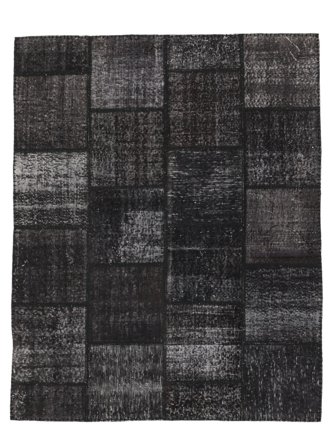 Vintage Lille Patchwork Tæppe 159X198 Uld