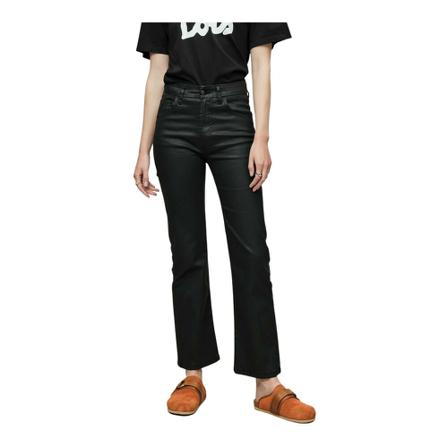 Lois, Straight Jeans Zwart, Dames, Maat:W27,Katoen
