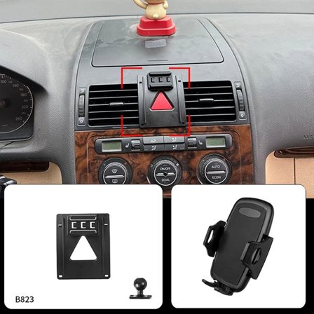 Mobilholder Volkswagen Touareg 2005-2013 - Enkel Montering uten Skruer