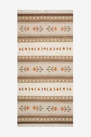 KM Home - Ullmatta Fagersta - Beige - Ullmattor - 80X200 - Från Homeroom