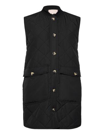 Sreileen Quilt Vest Black Soft Rebels