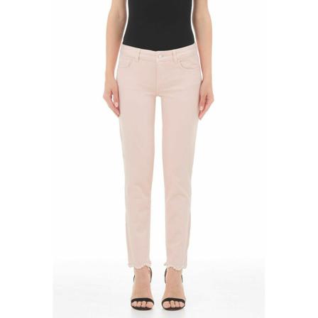 Liu Jo Straight Broek , Roze , Dames , Maat: W27