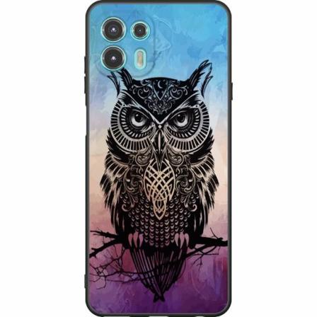 Motorola Edge 20 Lite Svart Skal Owl