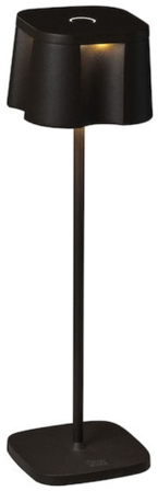 Konstsmide Nice Bordslampa svart, Belysning