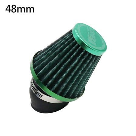 Motorsykkel Luftfilter Nakke Luftfilter 48MMGRØNN GRØNN