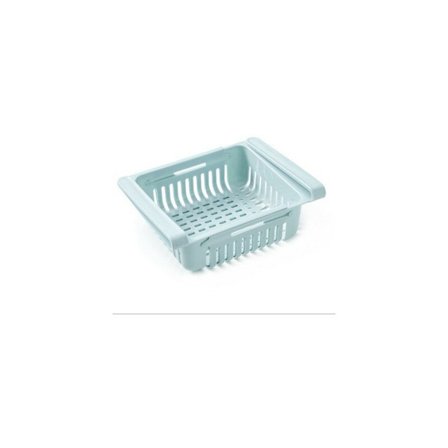 Køleskabsskuffe, Justerbar Opbevaringshylde Køleskabsrum Organizer, Udtrækkelig Køleskabsskuffe Organizer Køleskabsopbevaringsboks