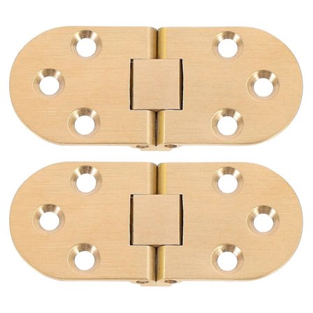 Klapbord Butler Bordhængsel Butler Bakkehængsler Skabsdør Konnektor Foldemøbler Hardware Møbelhængsel [JKW] 7.1X3X0.2CM Gylden