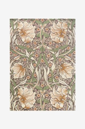 Brink & Campman - Villamatto Pimpernel Aubergine - Monivärinen - Villamatot - 200X280 - - Homeroom