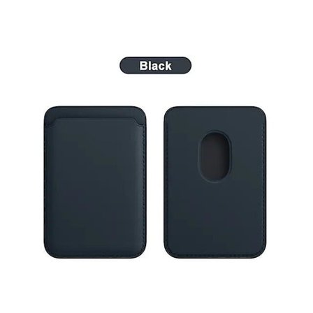 Jaster MagSafe Nahkainen Lompakko Yhteensopiva Iphonelle 14 13 12 11 Pro Max Xr Xs Max 7 8 Plus RFID Kortinpidin MagSafe-Magneetilla