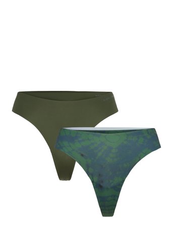 Performance Thong 2P Green Björn Borg
