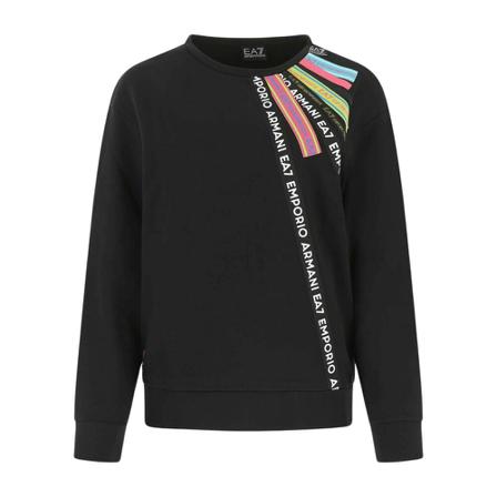 Emporio Armani EA7 Sweatshirt Sort, Dame Sweatshirts
