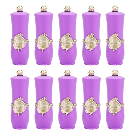 10 stk. lilla DIY leppestift og leppepomade tomme tuber