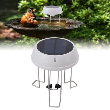 fuglevand omrører Solar Vand Omrører Fugle Bath Drinker Wiggler Solar Powered Water Mixer HB014 -hg