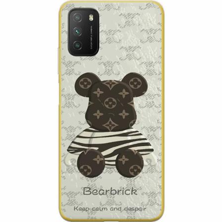 Xiaomi Poco M3 Mjukt Skal - Brown Bear
