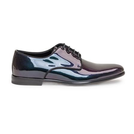 Dolce & Gabbana Lace-Up Derby Schoenen , Paars , Heren , Maat: 42 EU