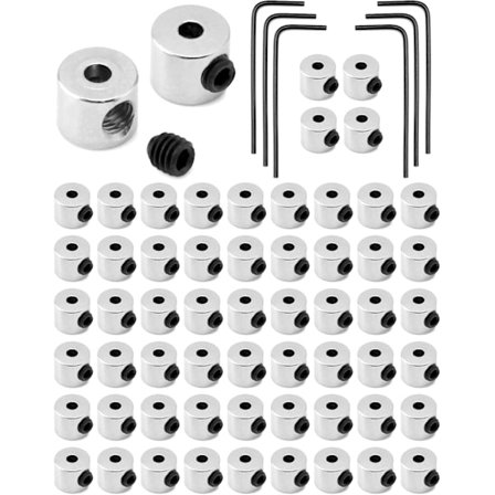 60 stk. Nåleholdere Nålebagside Slagstiftlåse med nøgle til smykker Broche Navneskilte (6mm x