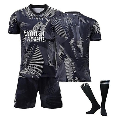 22-23 Real Madrid Fotballtrøye T-skjorte Shorts Fotballtrøye