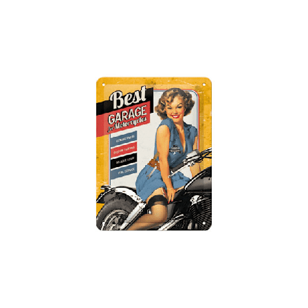 Nostalgic Art plåtskylt 15 x 20 Best Garage
