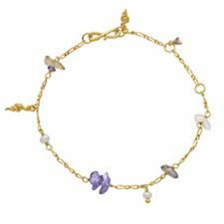 Maanesten 8579A Vilma Bracelet Gul, Dame Armbånd, Størrelse: ONE Size