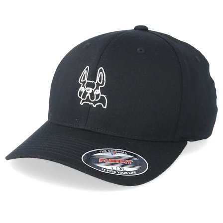Iconic - Negro flexfit Gorra - Little Friend Black Flexfit @ Hatstore