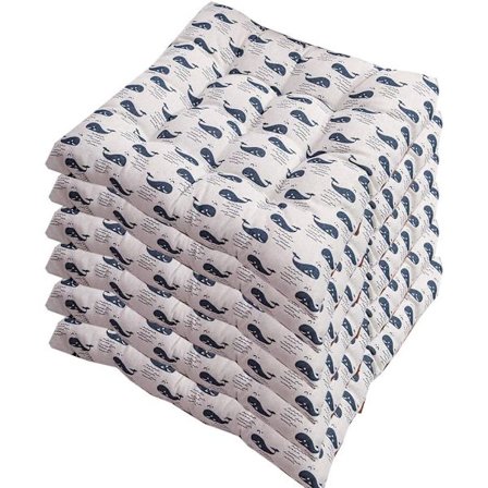 6 tuolinpehmustetta 40x40, koristetyyny tyyny tuolinpehmuste