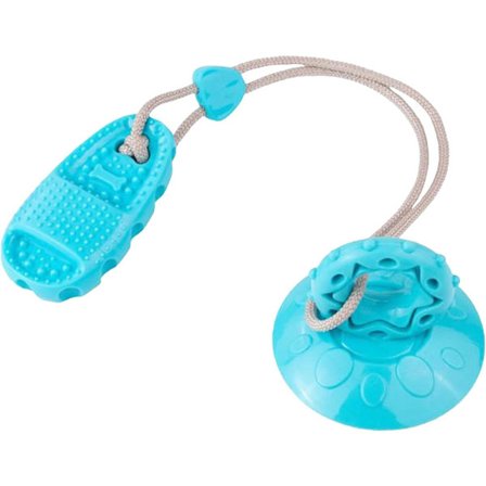 ING Ny Sugekop Hundelegetøj, Tovtrækningslegetøj til store, aktive tyggere og hvalpe, Holdbart tovtrækningslegetøj til hvalpe med tandfrembrud