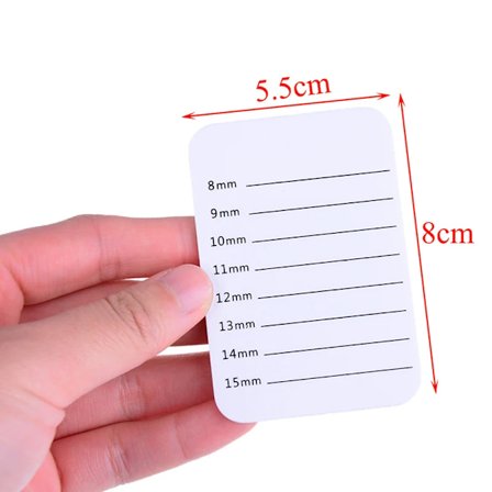 Ny Akryl Vippepalet Øjenvippeforlængelser Vippepalet Plader med Strip Klæbende Lim Keramisk Holder Øjenvippeforlænger Værktøj