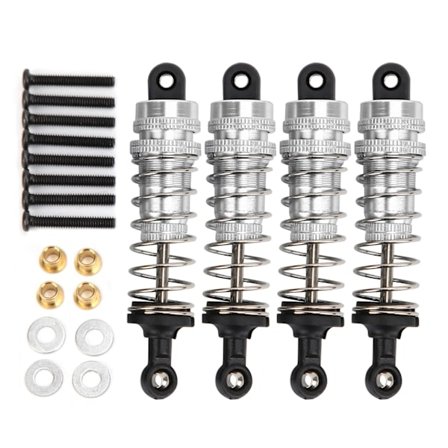 1/12 RC Bil Metal Støddæmper Justerbar Fjederdæmper til MN G500/BRABUS Opgraderingsdele Sølv