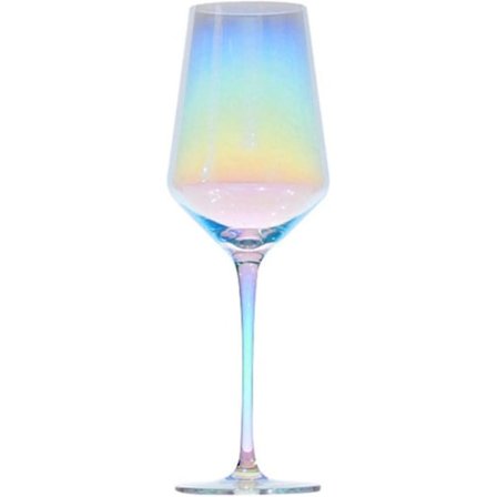 Vinglas Kreativ Regnbåge Återanvändbar Flerfunktionell Vinglas Champagneglas