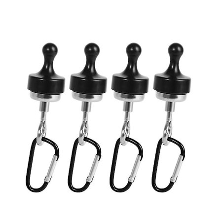 Utomhus Camping Ljus Magnetisk Hängande Spänne Hängande Tält Tak Karabinhake Magnet Hängare Campin