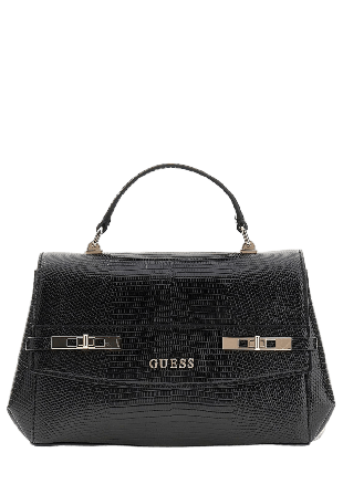 Guess MELINDA TOP HANDLE FLAP Handväskor Dam Svart ONESIZE