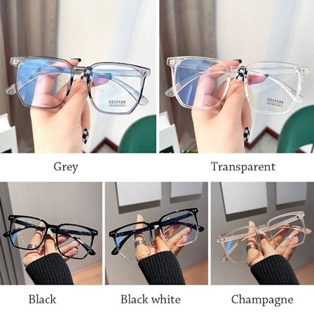 Anti-Blue Light Glasses Oversized Eyeglasses Ultra Light Frame