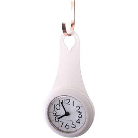 Vanntett veggklokke, vanntett plast mini baderomsklokke