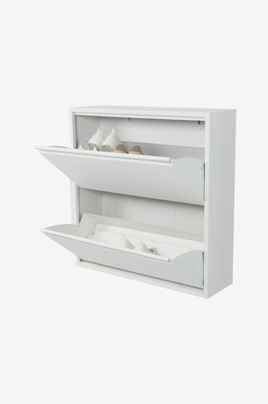 Spinder Design - Skoskåp Billy 2 - Vit - Skoskåp - Från Homeroom