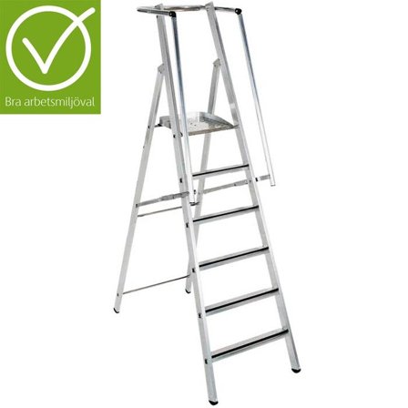 Zarges ZAP Trappstege 6 steg, Stegar