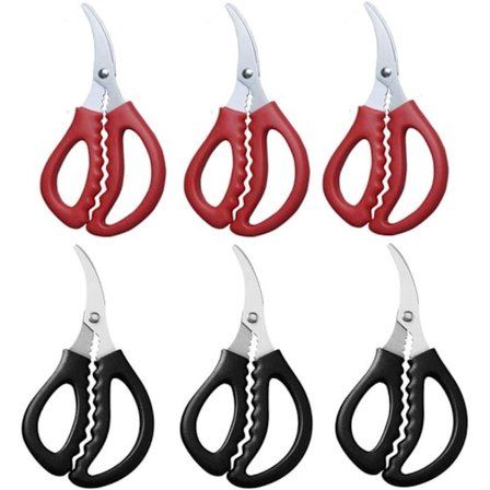 Keittiösakset mereneläville, ravulle, rapu-sakset, hummerille, ravuille