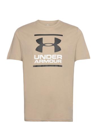 Ua Gl Foundation Ss T-shirts Short-sleeved Beige Under Armour*Betinget Tilbud