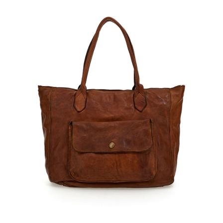 Campomaggi shopper med forlomme Brun, Dame Indkøbstasker, Størrelse: ONE Size