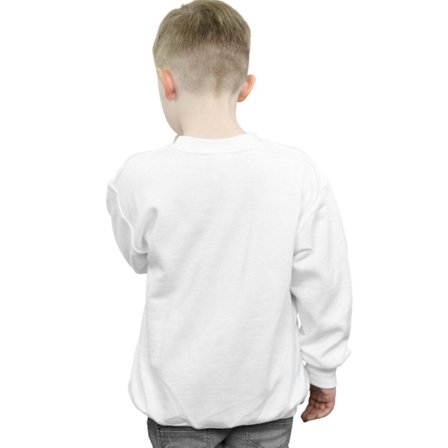 Gremlins Pojkar Trust One Mogwai Sweatshirt 7-8 År Vit