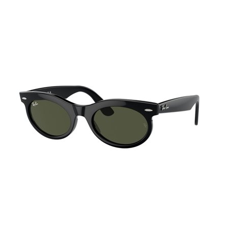 Ray-Ban Wayfarer Oval -Aurinkolasit - Black Oval - Ray-Ban RB2242 901/31 5022
