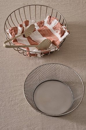 Jotex - Metalen Mand 2-pak - FREJA - Koop Schalen bij Jotex