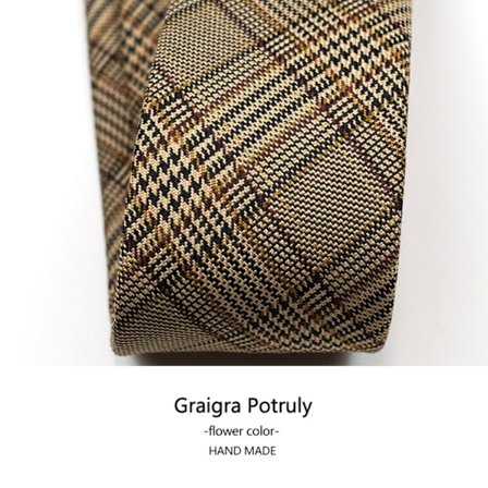 Slankt strikket slips Vintage blandet mønster Casual 2.4" slips -