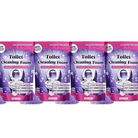 1-5x Fizzclean WC-vaahtopuhdistusaine, Insta-Action Fizzclean -vaahtopuhdistusaine