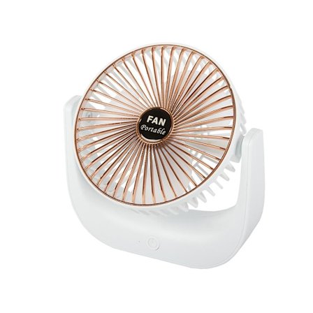Moderne mini ventilator Bordventilator Håndholdt batteridrevet ventilator