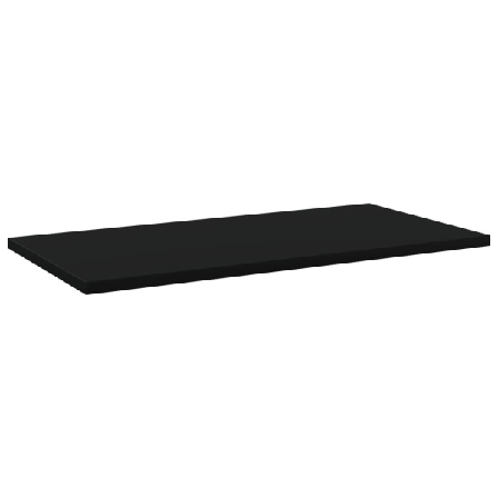 Vidaxl Hyllplan 8 St Svart 60x30x1,5 Cm Spånskiva Svart