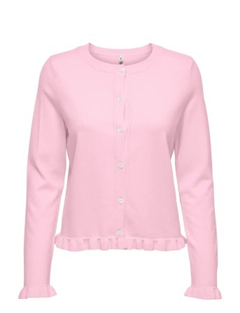 ONLY | Onlcinderel Ls Frill Cardigan Ex Knt | XS